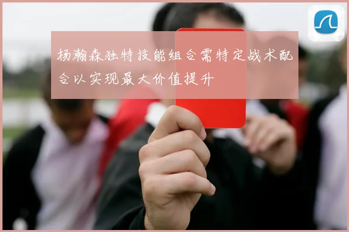 杨瀚森独特技能组合需特定战术配合以实现最大价值提升